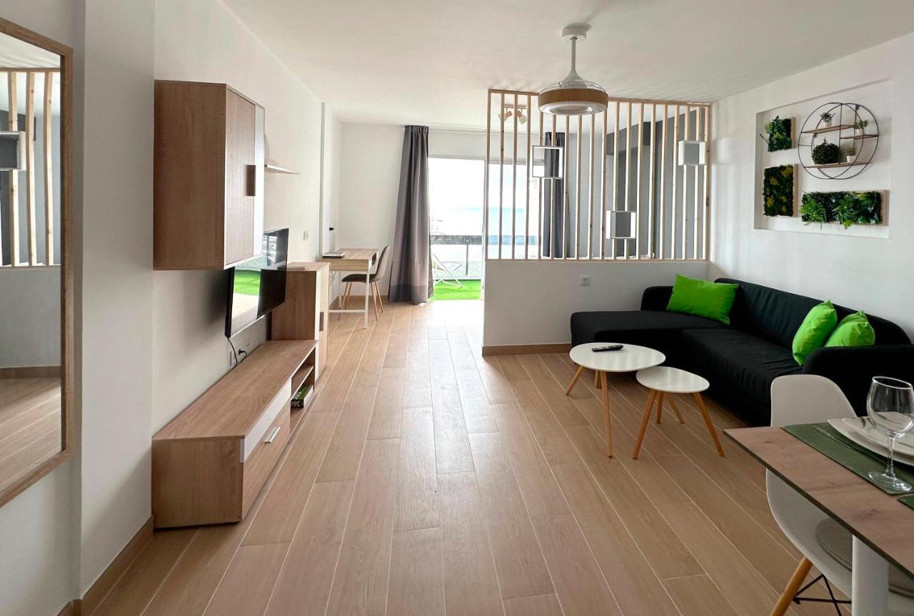 Modern Open-Plan Studio With Terrace And Sea View Tabaiba Kültér fotó