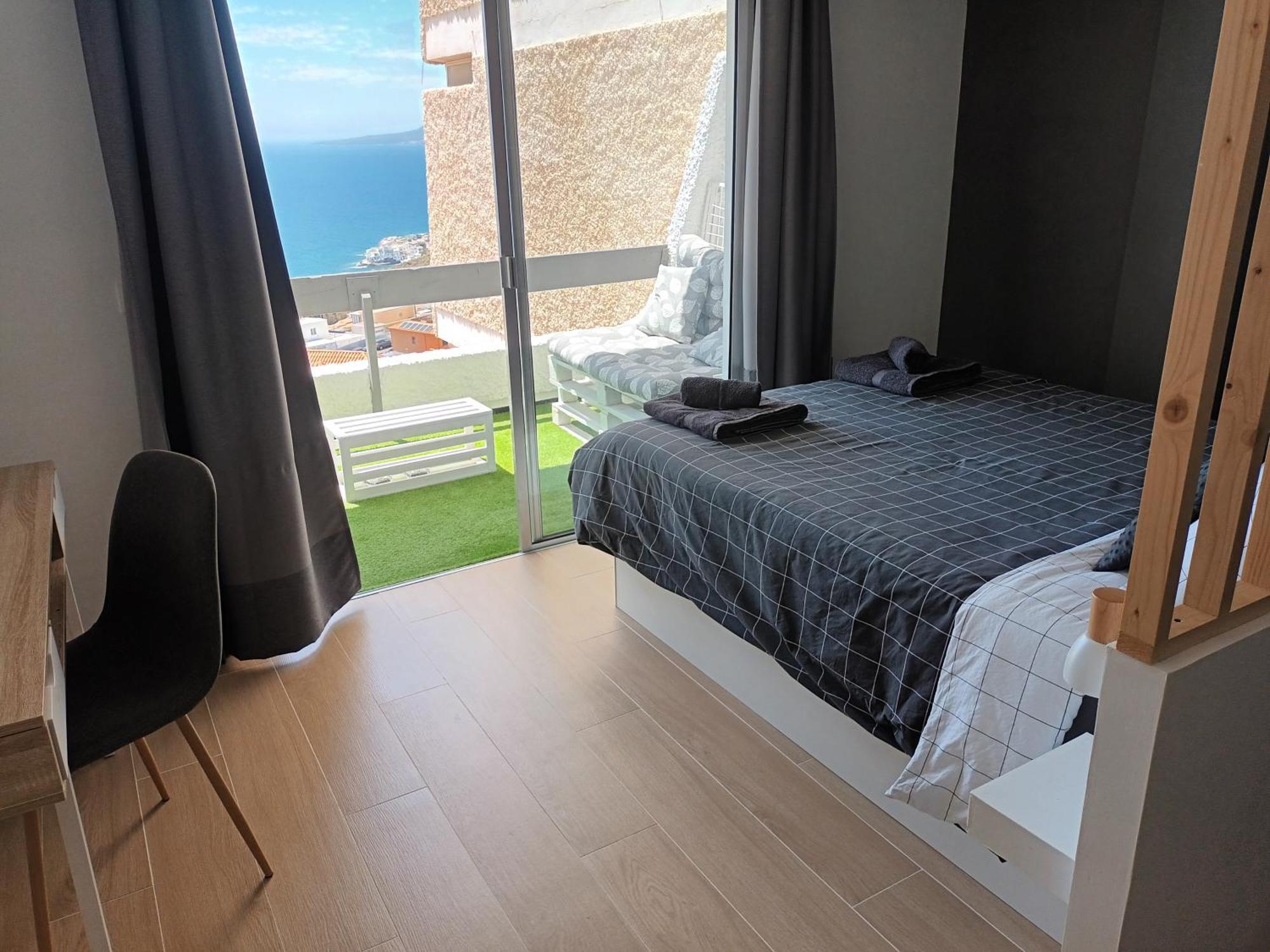 Modern Open-Plan Studio With Terrace And Sea View Tabaiba Kültér fotó