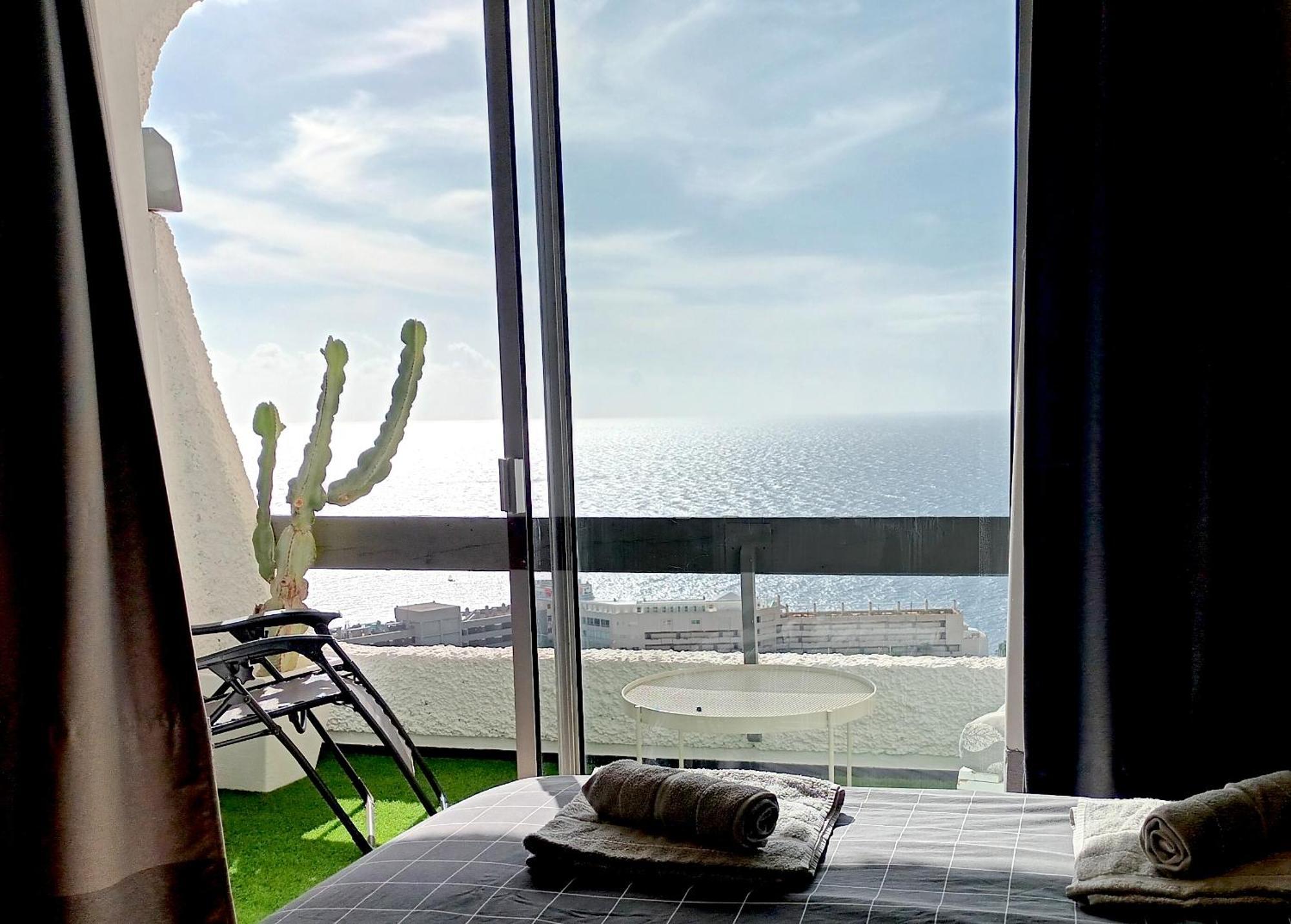 Modern Open-Plan Studio With Terrace And Sea View Tabaiba Kültér fotó